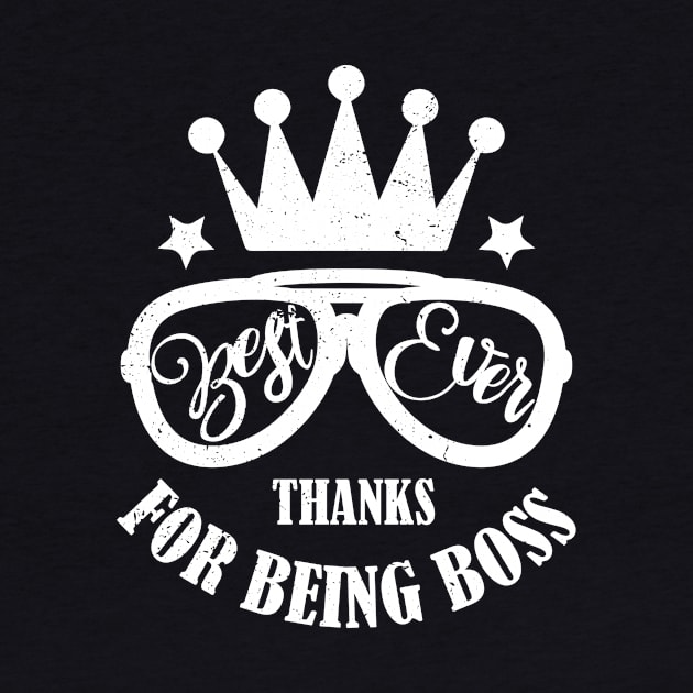 Proud Boss Employee Appreciation Office Men Funny Boss,Best Boss Ever by KRMOSH